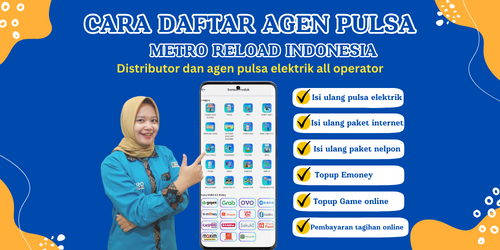 cara daftar agen pulsa